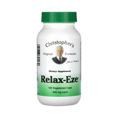 Christopher's Original Formulas, Relax-Eze Formula, 100 Capsules