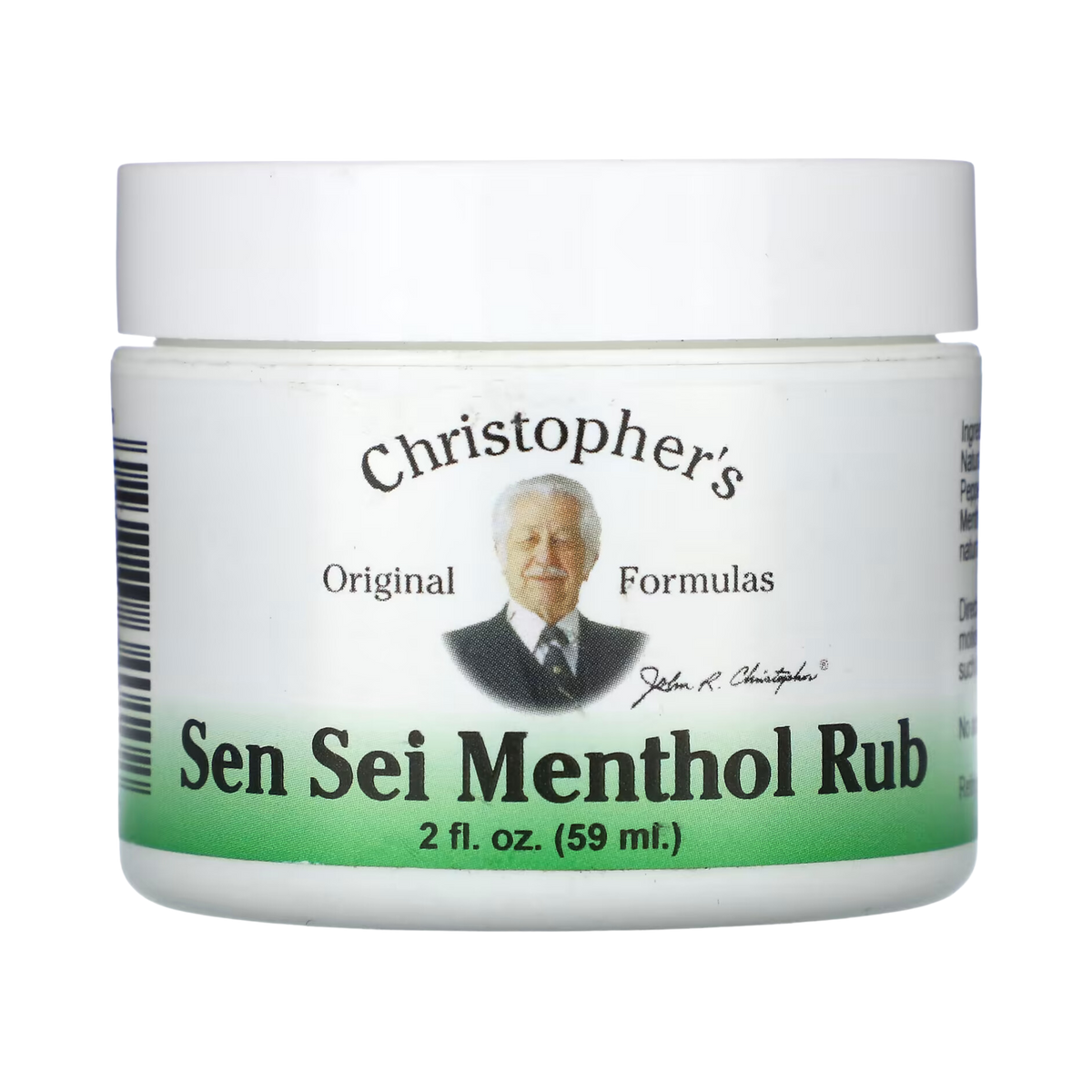 Christopher's Original Formulas, Sen-Sei Menthol Rub, 2 Oz