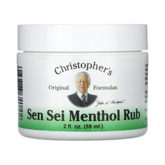 Christopher's Original Formulas, Sen-Sei Menthol Rub, 2 Oz