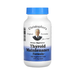 Christopher's Original Formulas, Thyroid Maintenance, 100 Capsules