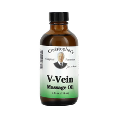 Christopher's Original Formulas, V-Vein Massage Oil, 4 Oz