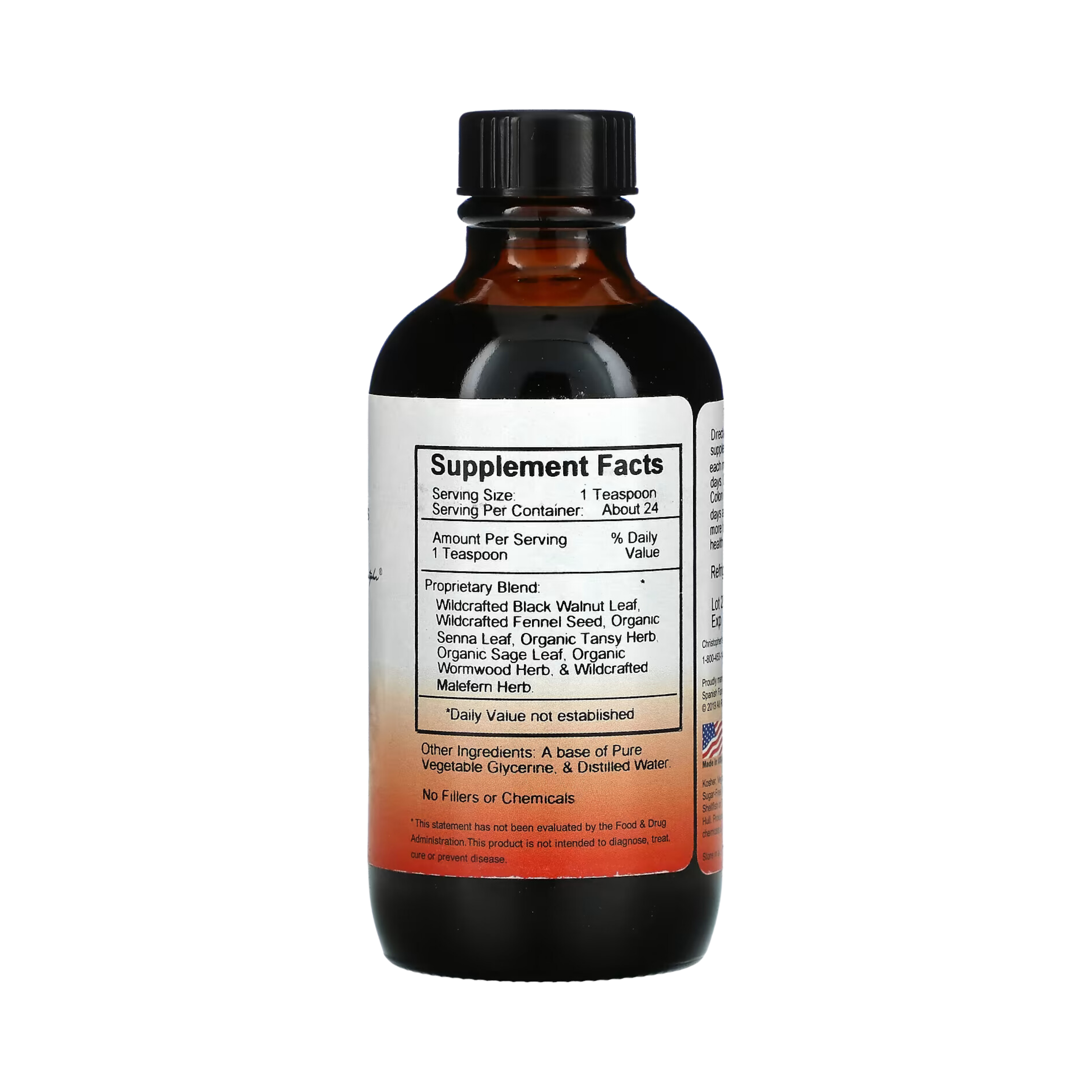 Christopher's Original Formulas, VF Herbal Parasite Syrup, 4 Oz