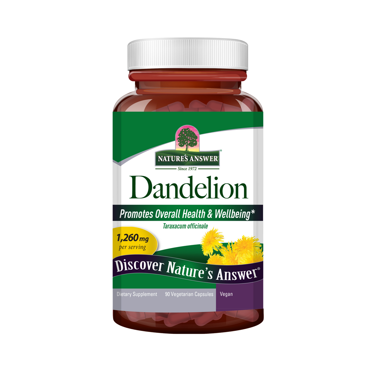 Nature’s Answer - Dandelion Root, 90 Capsules