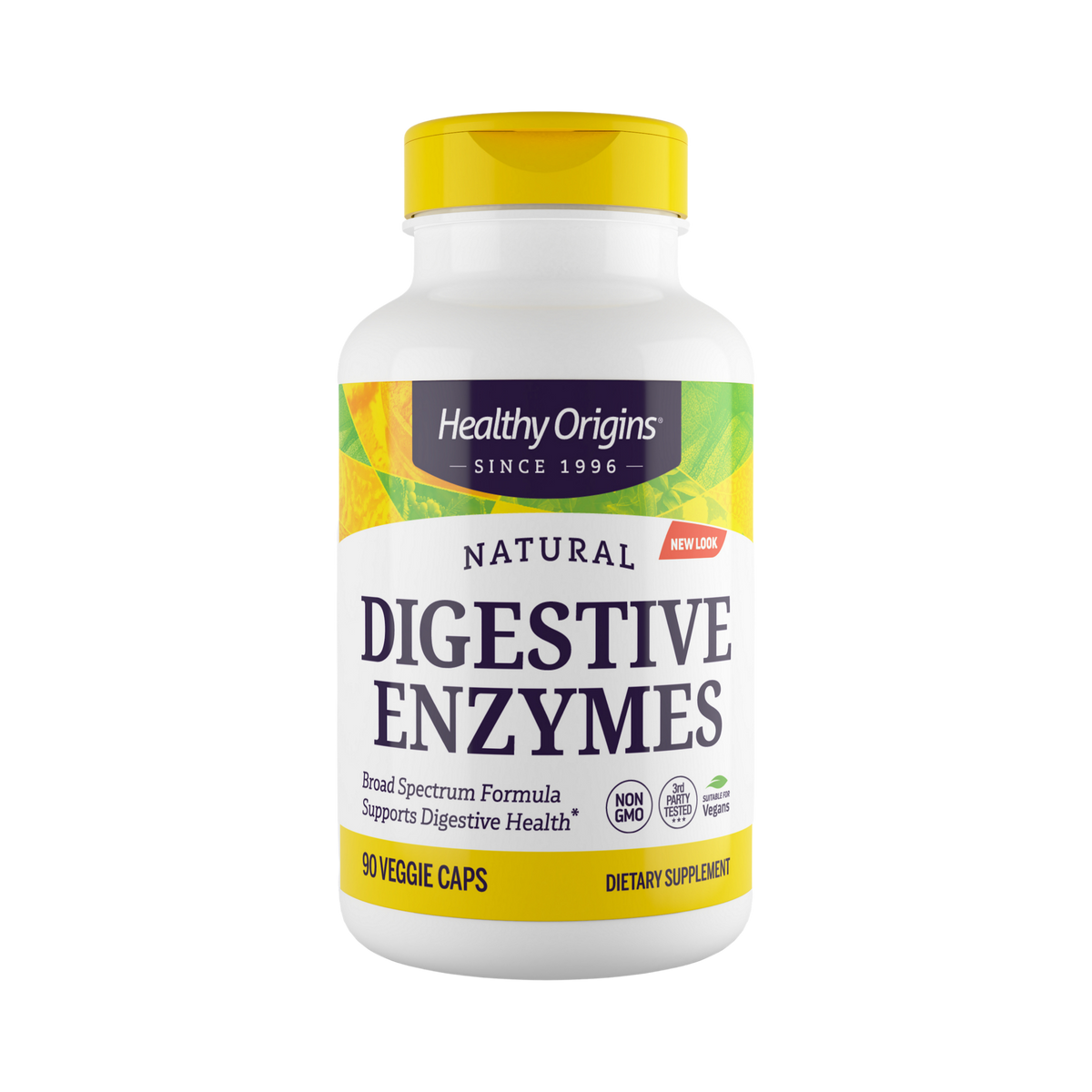 Healthy Origins, Digestive Enzymes (NEC) Broad Spectrum, 90 Veggie Caps