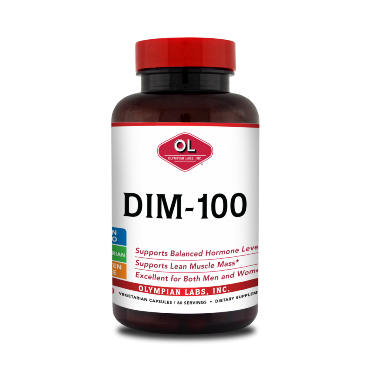 Olympian Labs, DIM – Diindolylmethane, 100 Mg, 60 Capsules