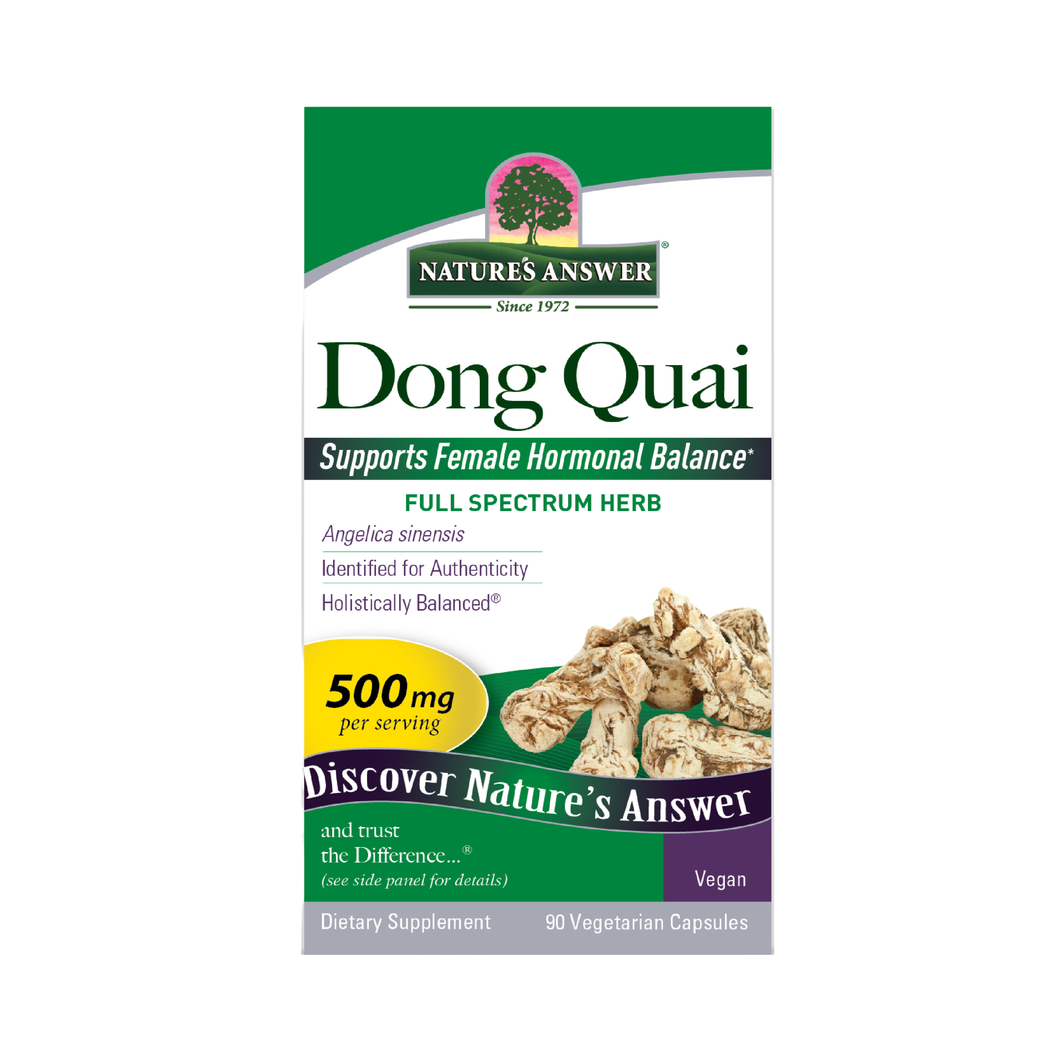 Nature’s Answer - Dong Quai Root, 90 Capsules