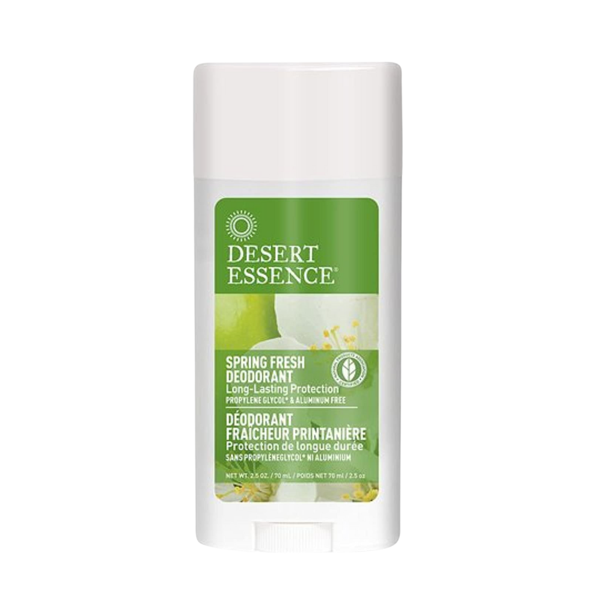 Desert Essence, Spring Fresh Deodorant, 2.5 Oz