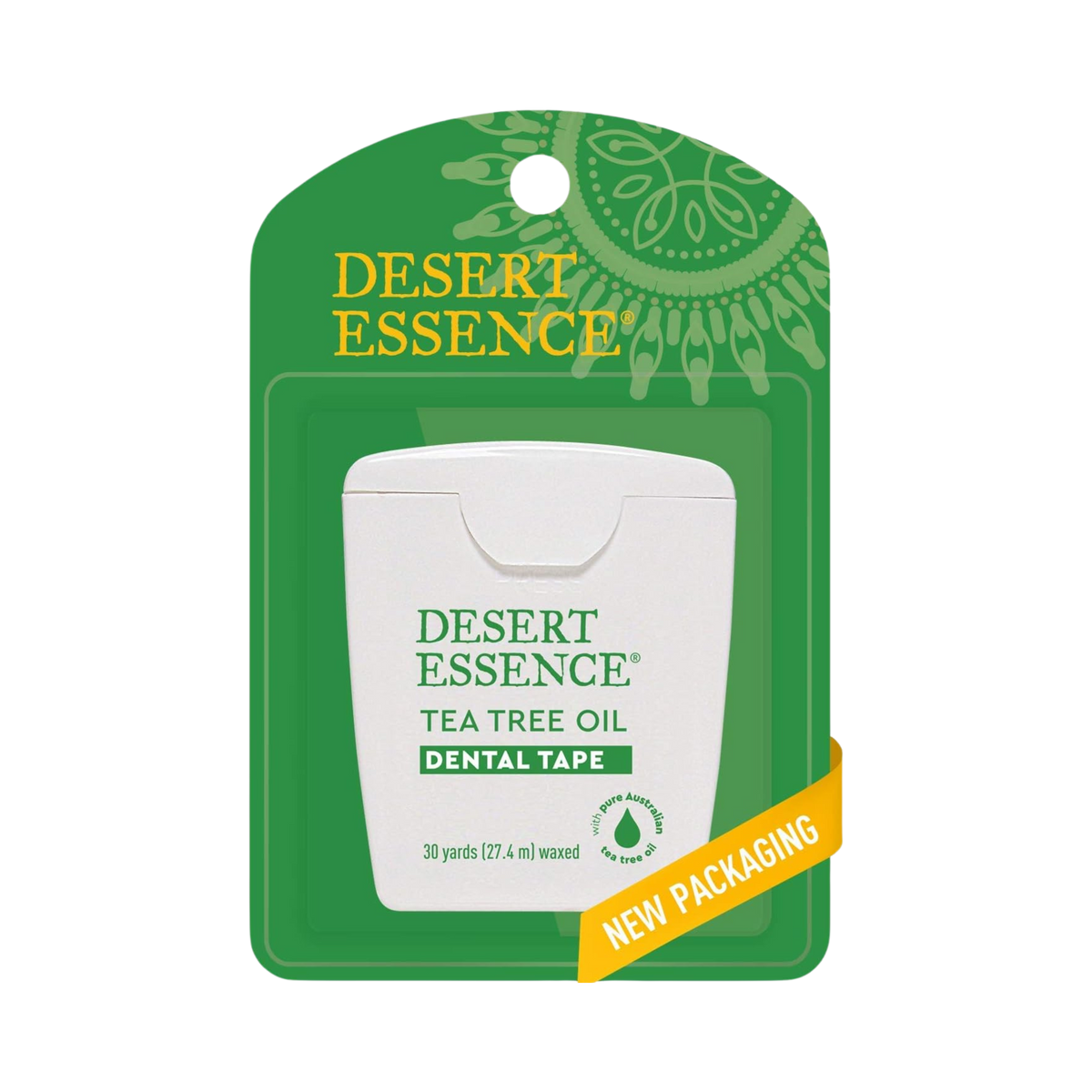 Desert Essence, Tea Tee Oil Dental Tape, 6 Pc