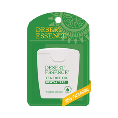 Desert Essence, Tea Tee Oil Dental Tape, 6 Pc