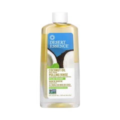 Desert Essence, Coconut Oil Dual Phase Pulling Rinse, 8 Fl Oz