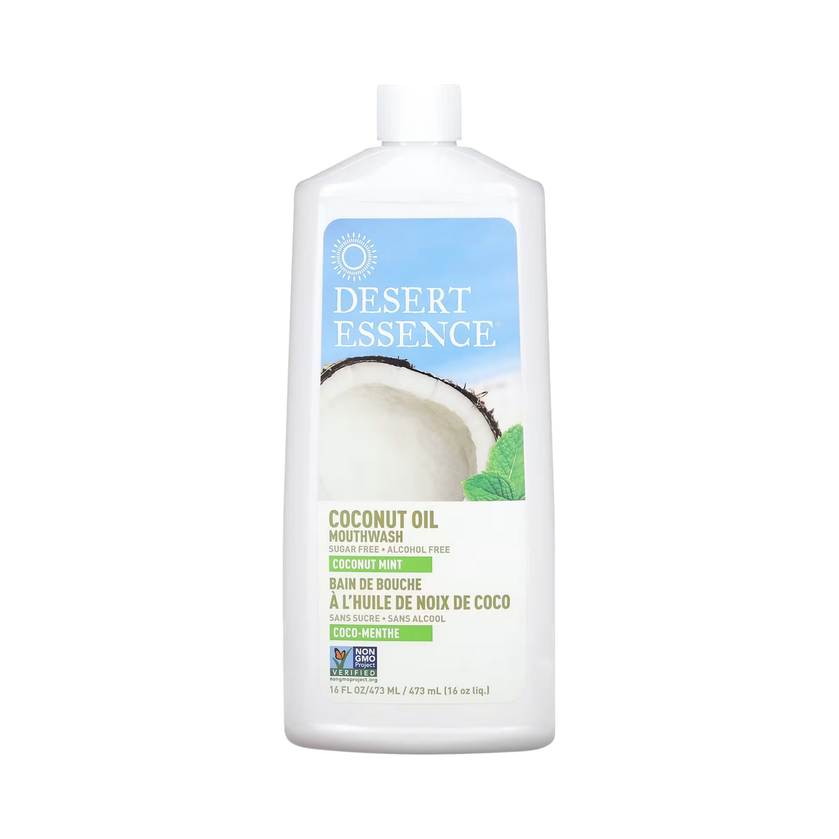 Desert Essence, Coconut Oil Mouthwash, 16 Fl Oz