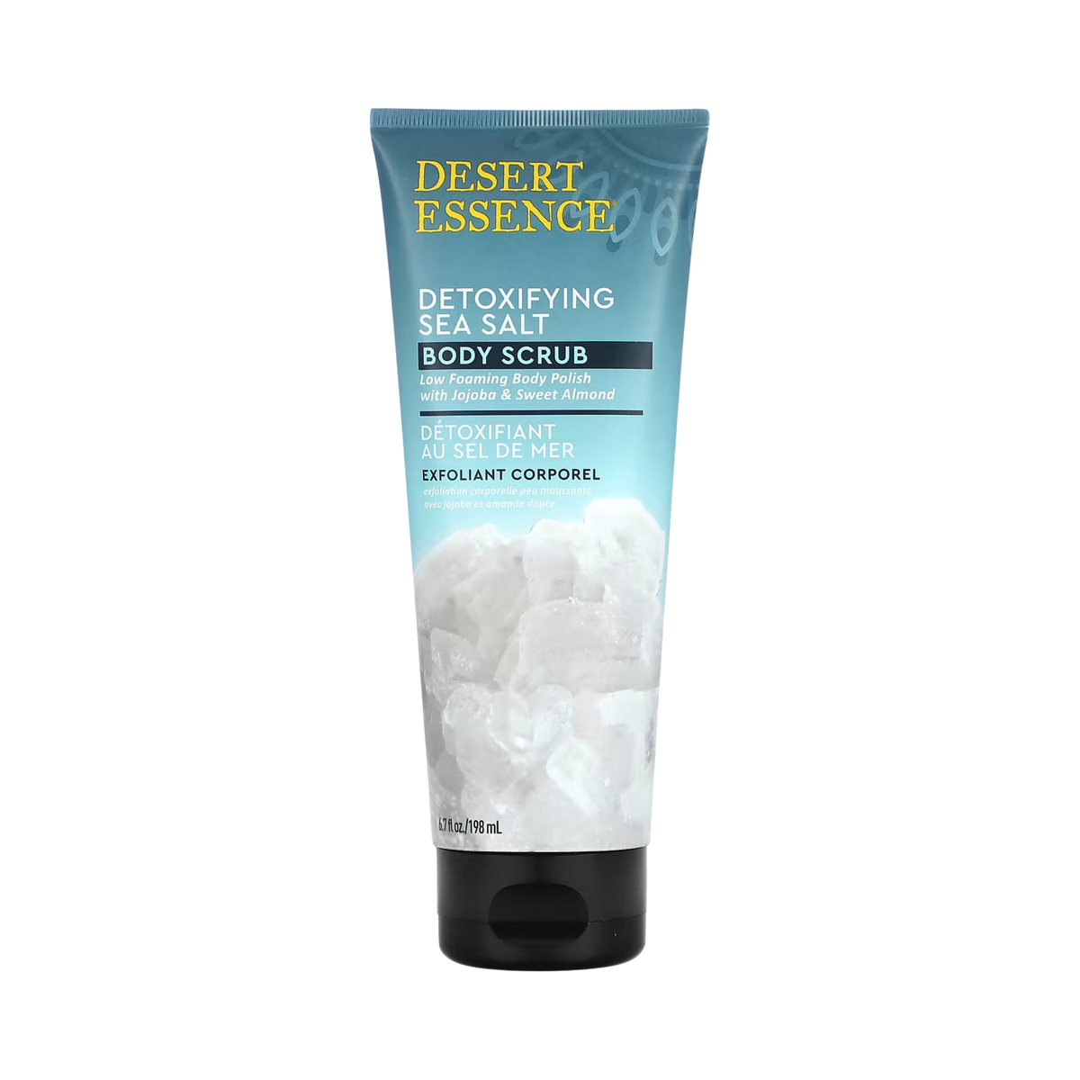 Desert Essence, Detoxifying Sea Salt Body Scrub, 6.7 Fl Oz