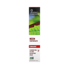 Desert Essence, Neem Toothpaste, Cinnamint, 6.25 Oz