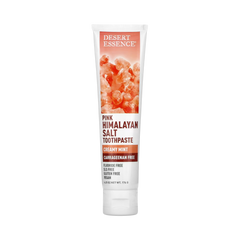 Desert Essence, Pink Himalayan Salt Carrageenan Free Toothpaste, 6.25 Fl Oz