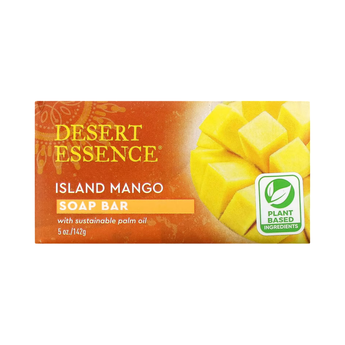 Desert Essence, Island Mango Soap Bar, 5 Oz