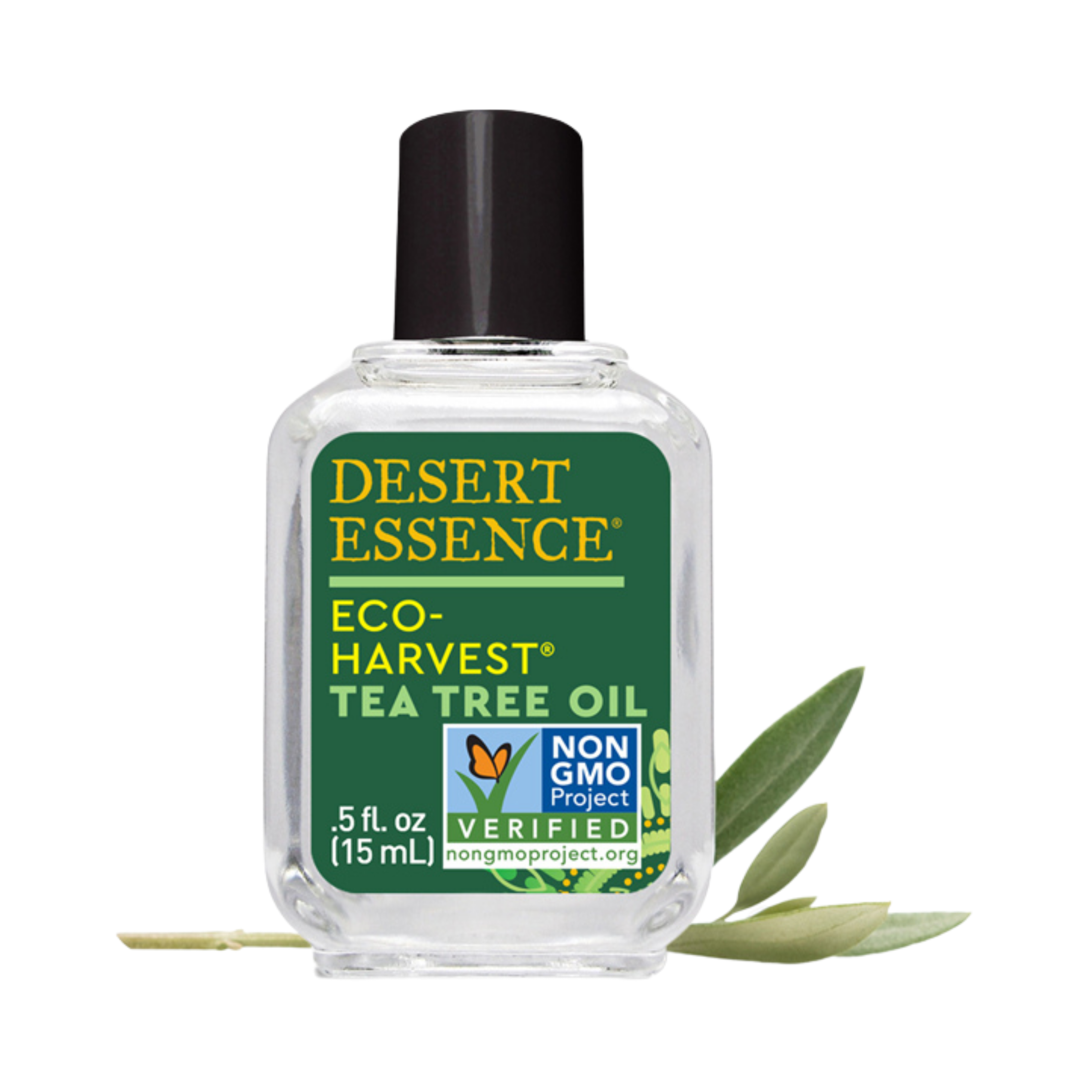 Desert Essence, Eco-Harvest Tea Tree Oil, 0.5 Fl Oz