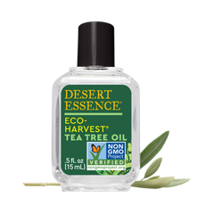 Desert Essence, Eco-Harvest Tea Tree Oil, 0.5 Fl Oz