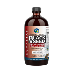 Amazing Herbs, Egyptian Black Seed Oil, 16 Oz