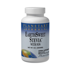 Planetary Herbals, EarthSweet, Stevia with FOS, 4 Oz