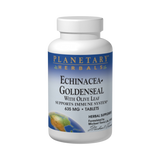 Planetary Herbals, Echinacea-Goldenseal with Olive Leaf, 60 Tablets