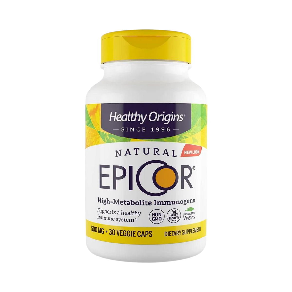 Healthy Origins, Epicor Immune Protection, 500 Mg, 30 Veggie Caps