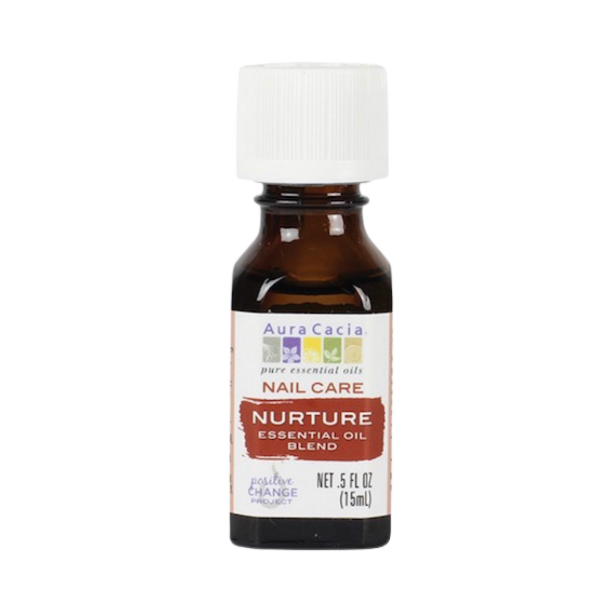 Aura Cacia, Nail Care, Essential Oil Blend, Nurture, 0.5 Oz