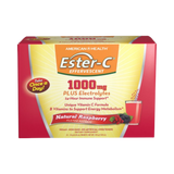 American Health, Ester-C 1000 Mg, Effervescent, Raspberry, 21 Packets