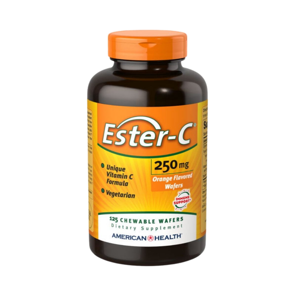 American Health, Ester-C® 250 mg, 125 Wafers