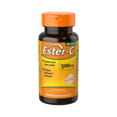 American Health, Ester-C® 500 mg, 60 Capsules