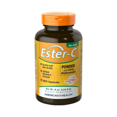 American Health, Ester-C® Powder with Citrus Bioflavonoids, 8Oz Powder