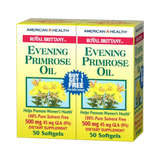 American Health, Evening Primrose Oil, 500 mg, 50x2 Softgels