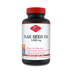 Olympian Labs, Flax Seed Oil, 3000 Mg, 90 Softgels