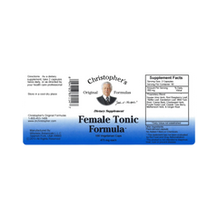 Christopher's Original Formulas, Female Tonic, 100 Capsules