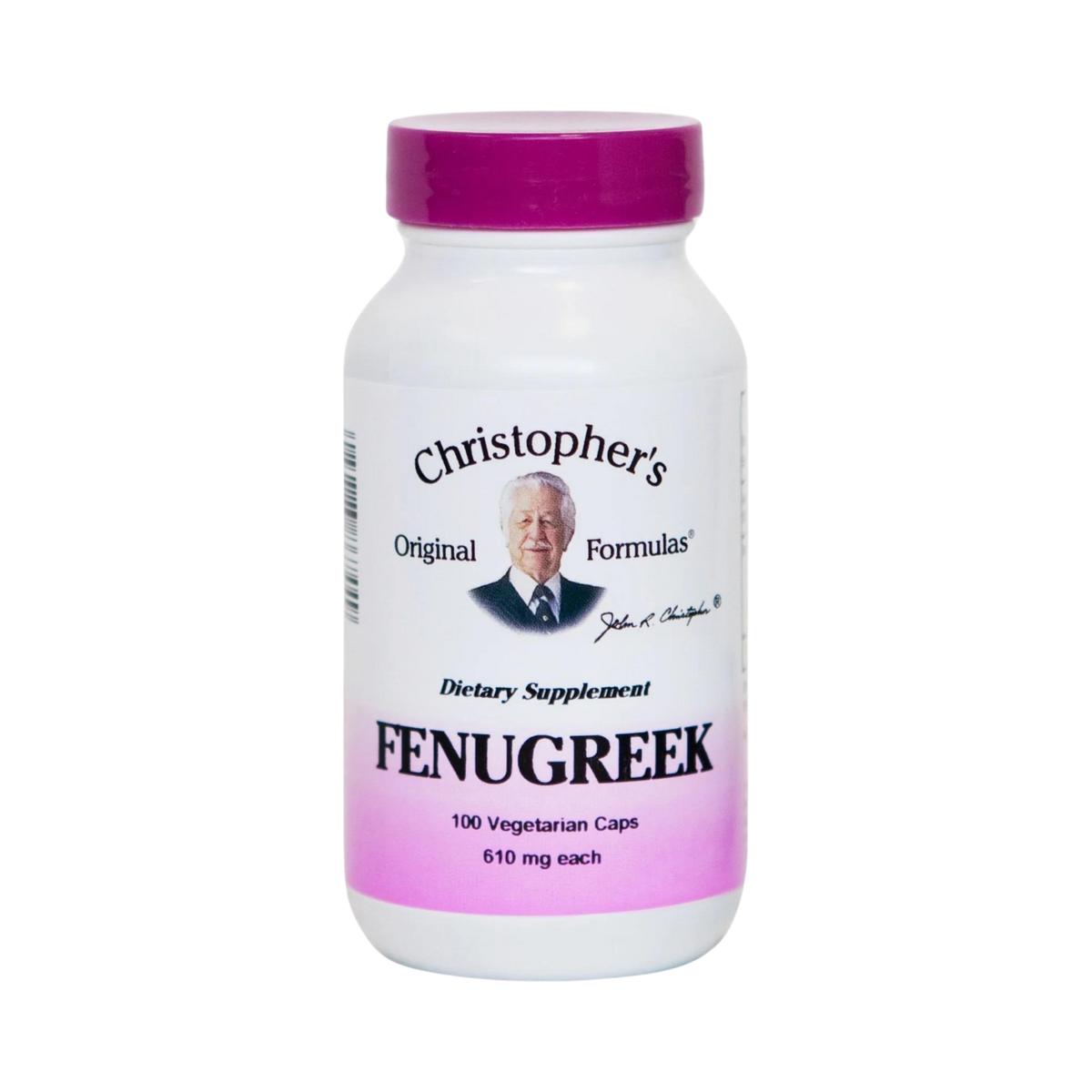 Christopher's Original Formulas, Fenugreek, 100 Capsules