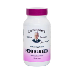 Christopher's Original Formulas, Fenugreek, 100 Capsules