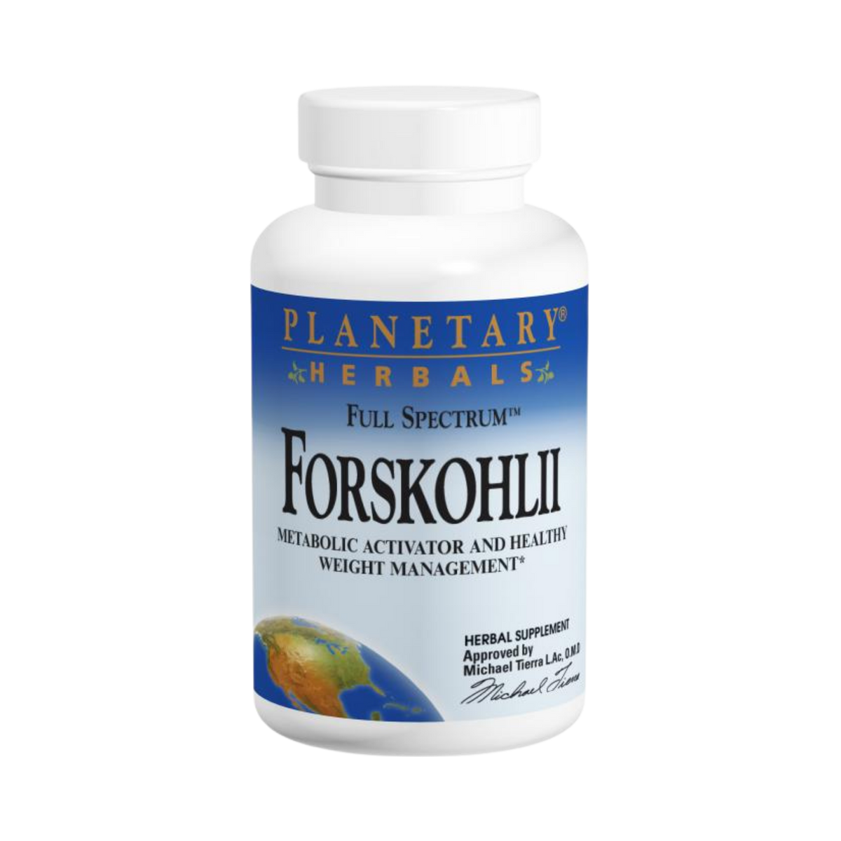 Planetary Herbals, Forskohlii, Full Spectrum, 30 Tablets