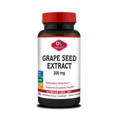 Olympian Labs, Grape Seed Extract, 200 Mg, 100 Capsules