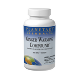 Planetary Herbals, Ginger Warming Compound, 180 Tablets