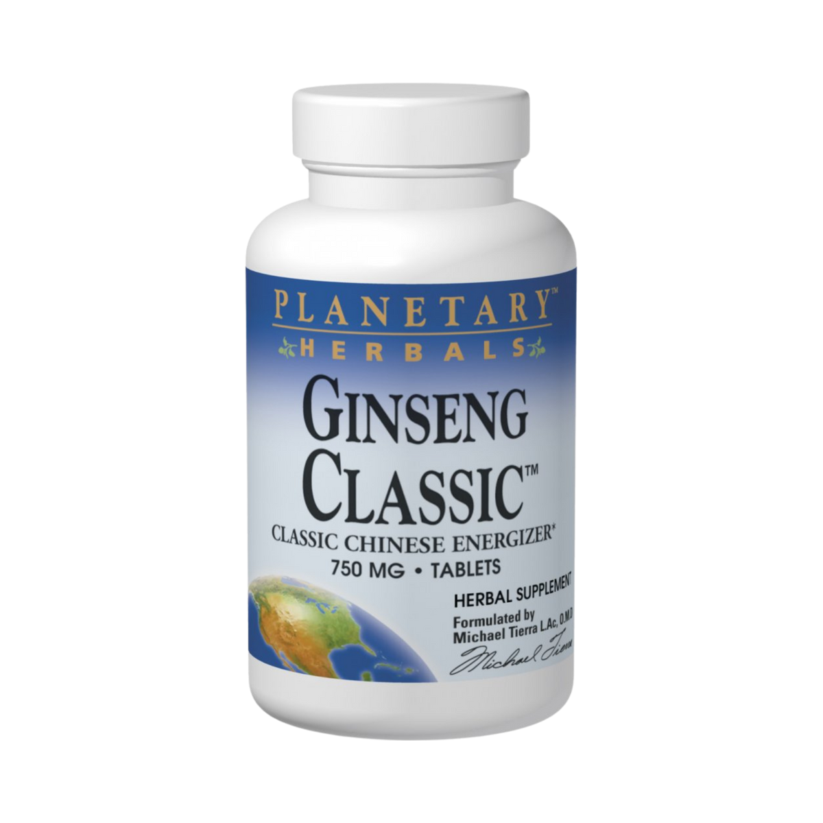 Planetary Herbals, Ginseng Classic, 710 Mg, 120 Tablets