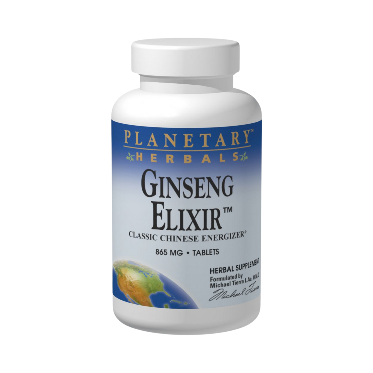 Planetary Herbals Ginseng Elixir, 844 Mg, 60 Mg