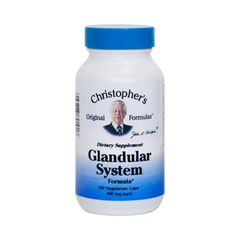 Christopher's Original Formulas, Glandular System, 100 Capsules