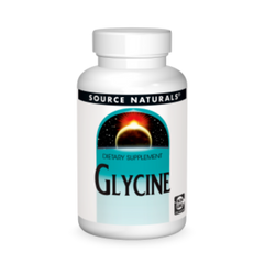 Source Naturals, Glycine, 500 Mg, 100 Capsules