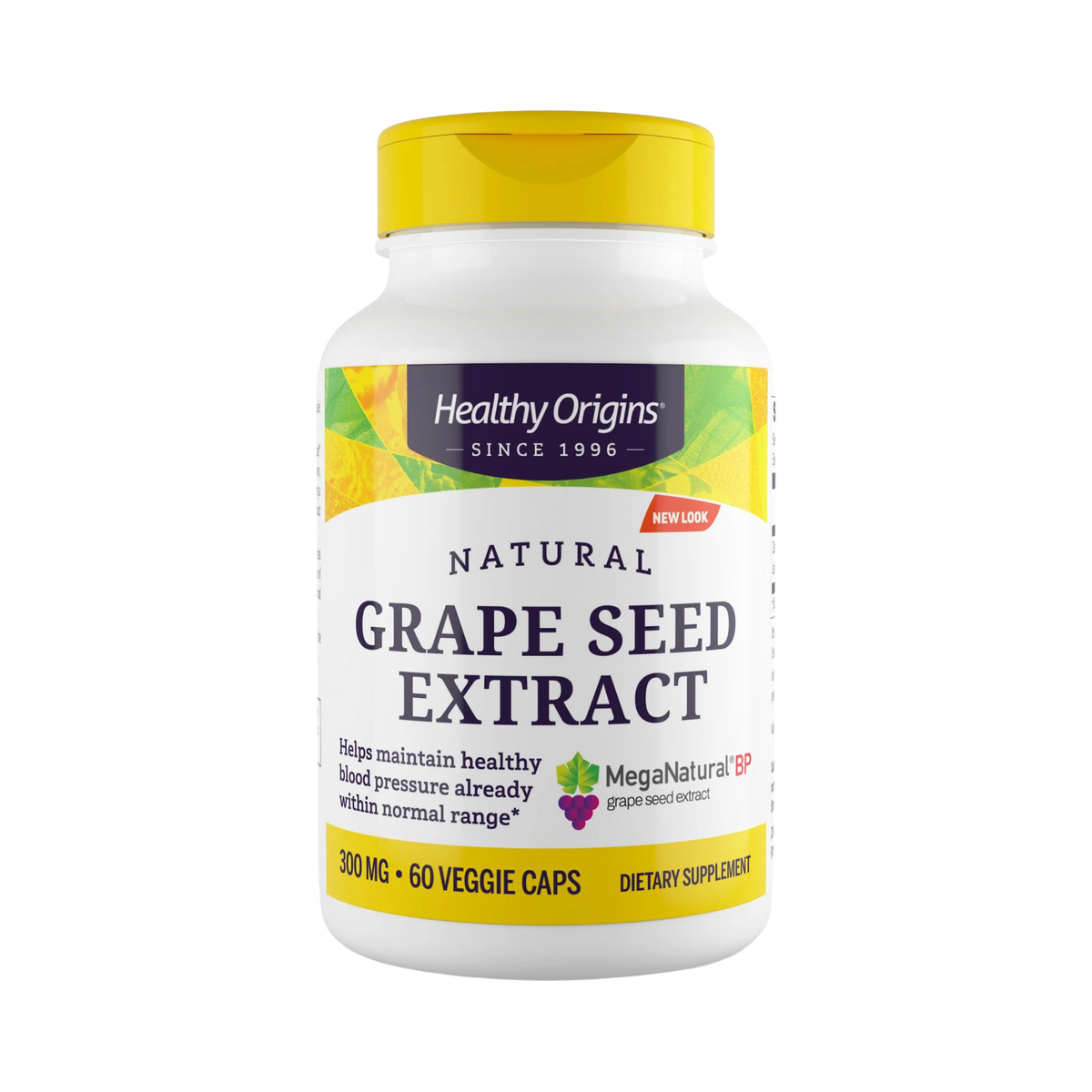 Healthy Origins, Meganature, Bp-Grape Seed Extract, 300 Mg, 60 Veggie Caps