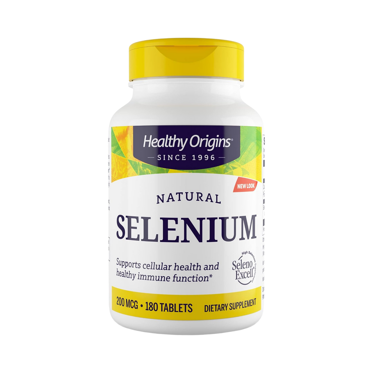 Healthy Origins, Seleno Excell Selenium, 200 Mcg, 180 Tabs