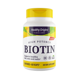 Healthy Origins, Biotin (B7), 5000 Mcg, 60 VCaps