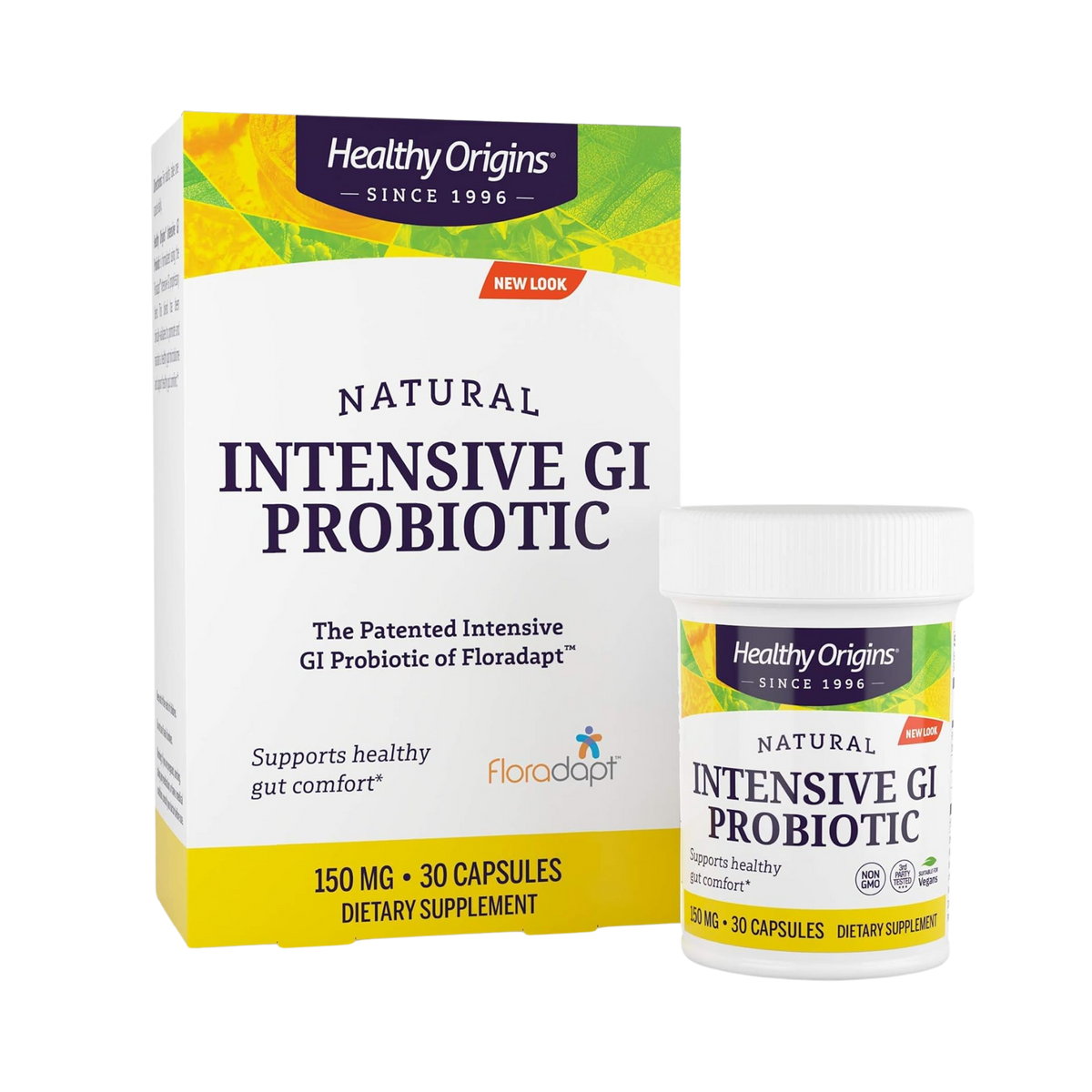 Healthy Origins, Intensive GI Probiotic, 150 Mg, 30 Capsules