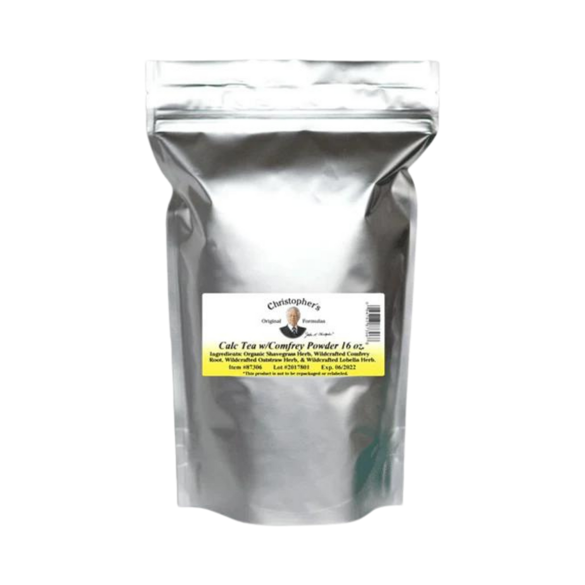 Christopher's Original Formulas, Herbal Calcium Formula (Calc Tea) w/ Comfrey, Bulk 1 Lb Powder