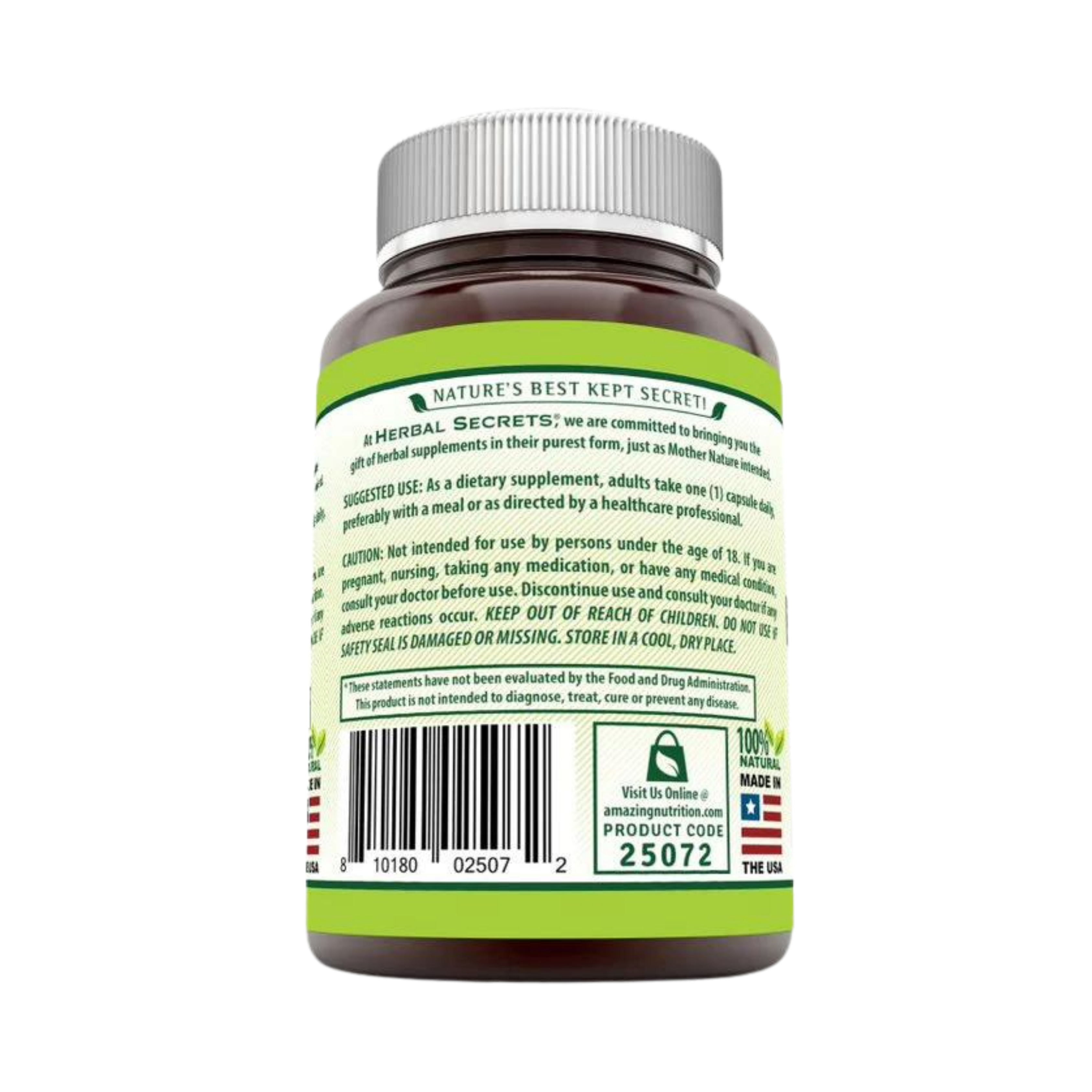 Herbal Secrets, Boswellia Serrata Extract, 600 mg, 120 Capsules