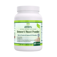 Herbal Secrets, Brewer's Yeast Powder, 16 Oz