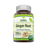 Herbal Secrets, Ginger Root Supplement, 550 Mg, 120 Capsules